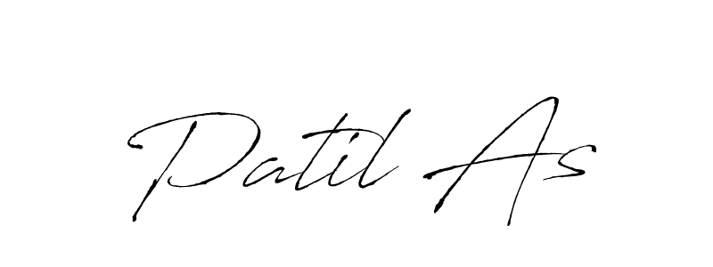 The best way (Antro_Vectra) to make a short signature is to pick only two or three words in your name. The name Patil As include a total of six letters. For converting this name. Patil As signature style 6 images and pictures png