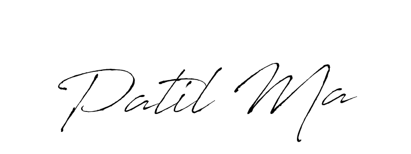 Antro_Vectra is a professional signature style that is perfect for those who want to add a touch of class to their signature. It is also a great choice for those who want to make their signature more unique. Get Patil Ma name to fancy signature for free. Patil Ma signature style 6 images and pictures png