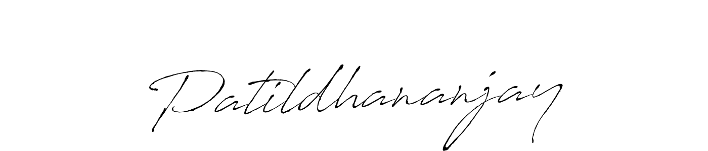 Patildhananjay stylish signature style. Best Handwritten Sign (Antro_Vectra) for my name. Handwritten Signature Collection Ideas for my name Patildhananjay. Patildhananjay signature style 6 images and pictures png