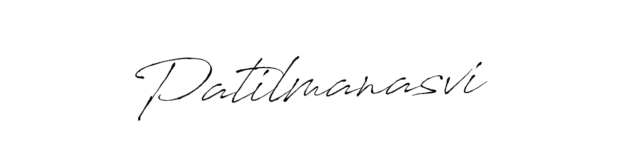 How to make Patilmanasvi signature? Antro_Vectra is a professional autograph style. Create handwritten signature for Patilmanasvi name. Patilmanasvi signature style 6 images and pictures png