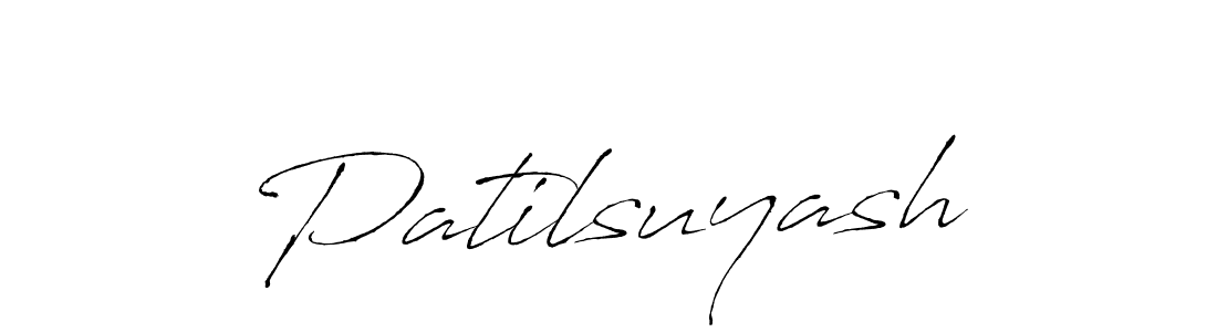 Also You can easily find your signature by using the search form. We will create Patilsuyash name handwritten signature images for you free of cost using Antro_Vectra sign style. Patilsuyash signature style 6 images and pictures png