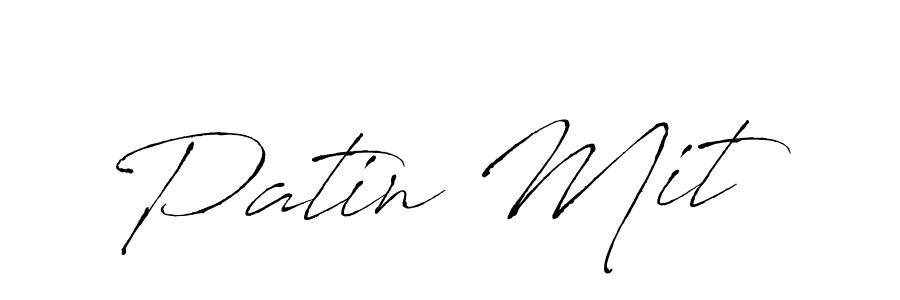 Design your own signature with our free online signature maker. With this signature software, you can create a handwritten (Antro_Vectra) signature for name Patin Mit. Patin Mit signature style 6 images and pictures png