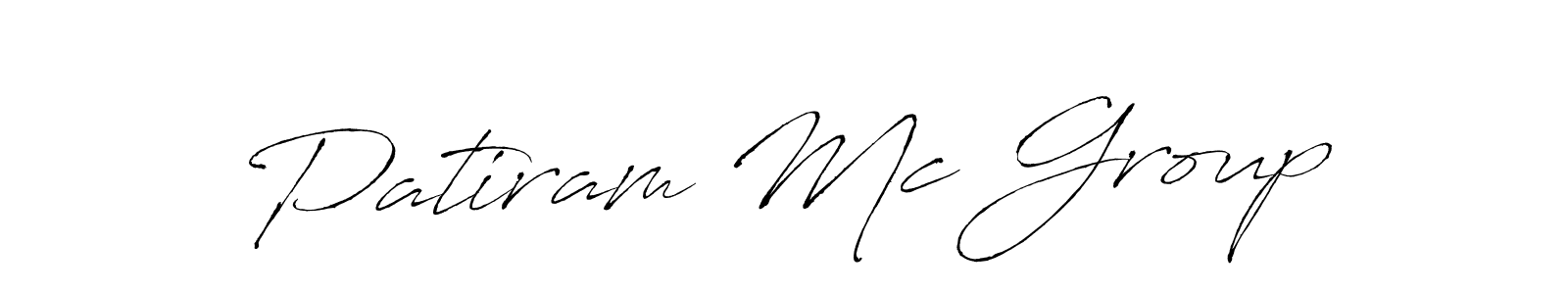 You should practise on your own different ways (Antro_Vectra) to write your name (Patiram Mc Group) in signature. don't let someone else do it for you. Patiram Mc Group signature style 6 images and pictures png