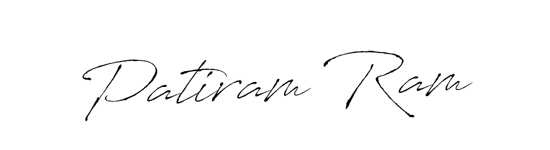 How to make Patiram Ram name signature. Use Antro_Vectra style for creating short signs online. This is the latest handwritten sign. Patiram Ram signature style 6 images and pictures png