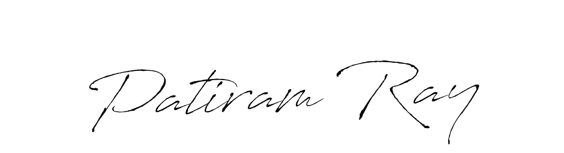 Make a beautiful signature design for name Patiram Ray. With this signature (Antro_Vectra) style, you can create a handwritten signature for free. Patiram Ray signature style 6 images and pictures png