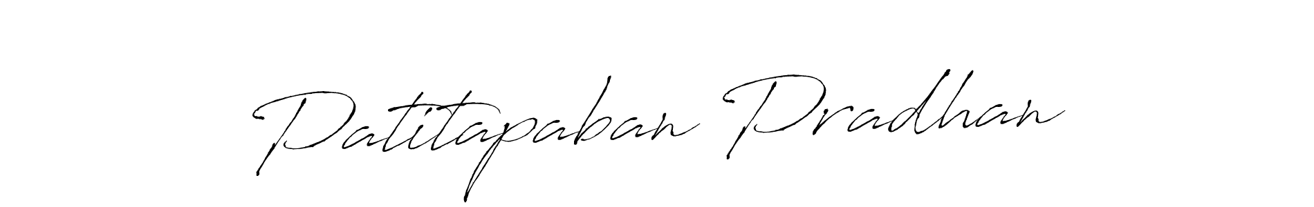 Design your own signature with our free online signature maker. With this signature software, you can create a handwritten (Antro_Vectra) signature for name Patitapaban Pradhan. Patitapaban Pradhan signature style 6 images and pictures png