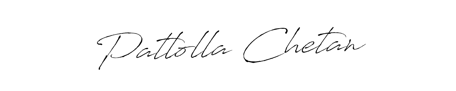 It looks lik you need a new signature style for name Patlolla Chetan. Design unique handwritten (Antro_Vectra) signature with our free signature maker in just a few clicks. Patlolla Chetan signature style 6 images and pictures png