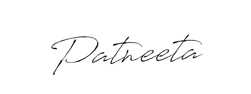 Create a beautiful signature design for name Patneeta. With this signature (Antro_Vectra) fonts, you can make a handwritten signature for free. Patneeta signature style 6 images and pictures png