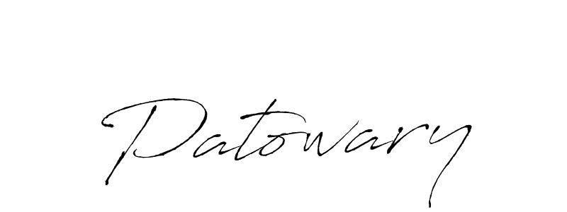 How to make Patowary name signature. Use Antro_Vectra style for creating short signs online. This is the latest handwritten sign. Patowary signature style 6 images and pictures png