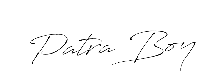 Antro_Vectra is a professional signature style that is perfect for those who want to add a touch of class to their signature. It is also a great choice for those who want to make their signature more unique. Get Patra Boy name to fancy signature for free. Patra Boy signature style 6 images and pictures png