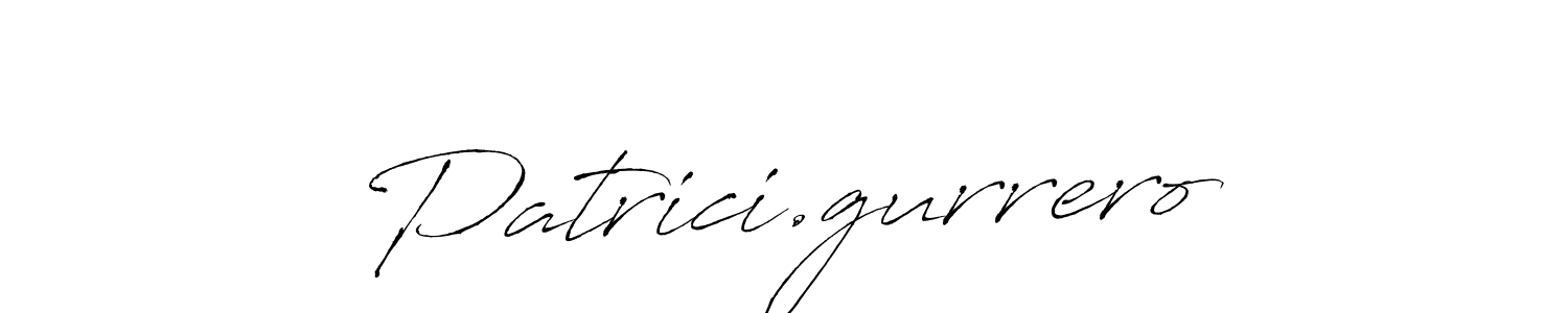 This is the best signature style for the Patrici.gurrero name. Also you like these signature font (Antro_Vectra). Mix name signature. Patrici.gurrero signature style 6 images and pictures png