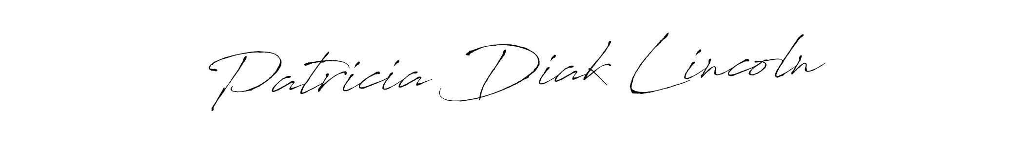 Also we have Patricia Diak Lincoln name is the best signature style. Create professional handwritten signature collection using Antro_Vectra autograph style. Patricia Diak Lincoln signature style 6 images and pictures png