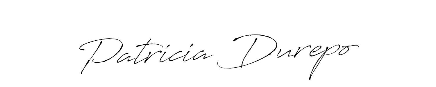 Make a beautiful signature design for name Patricia Durepo. With this signature (Antro_Vectra) style, you can create a handwritten signature for free. Patricia Durepo signature style 6 images and pictures png