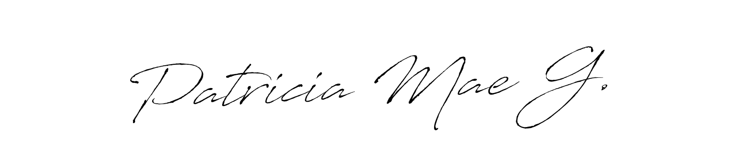 Similarly Antro_Vectra is the best handwritten signature design. Signature creator online .You can use it as an online autograph creator for name Patricia Mae G.. Patricia Mae G. signature style 6 images and pictures png