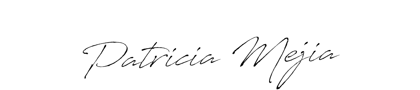 Create a beautiful signature design for name Patricia Mejia. With this signature (Antro_Vectra) fonts, you can make a handwritten signature for free. Patricia Mejia signature style 6 images and pictures png