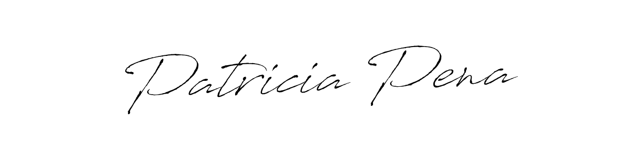 Make a beautiful signature design for name Patricia Pena. With this signature (Antro_Vectra) style, you can create a handwritten signature for free. Patricia Pena signature style 6 images and pictures png