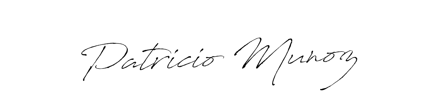 The best way (Antro_Vectra) to make a short signature is to pick only two or three words in your name. The name Patricio Munoz include a total of six letters. For converting this name. Patricio Munoz signature style 6 images and pictures png