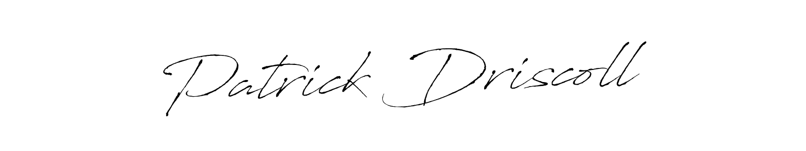 Create a beautiful signature design for name Patrick Driscoll. With this signature (Antro_Vectra) fonts, you can make a handwritten signature for free. Patrick Driscoll signature style 6 images and pictures png