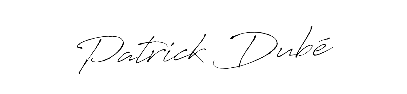 Antro_Vectra is a professional signature style that is perfect for those who want to add a touch of class to their signature. It is also a great choice for those who want to make their signature more unique. Get Patrick Dubé name to fancy signature for free. Patrick Dubé signature style 6 images and pictures png