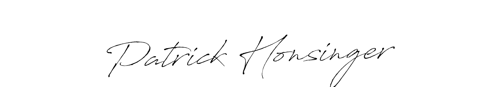 This is the best signature style for the Patrick Honsinger name. Also you like these signature font (Antro_Vectra). Mix name signature. Patrick Honsinger signature style 6 images and pictures png