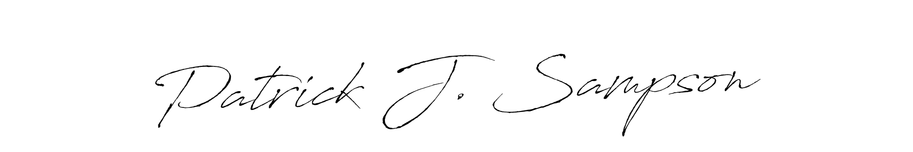 Make a beautiful signature design for name Patrick J. Sampson. Use this online signature maker to create a handwritten signature for free. Patrick J. Sampson signature style 6 images and pictures png