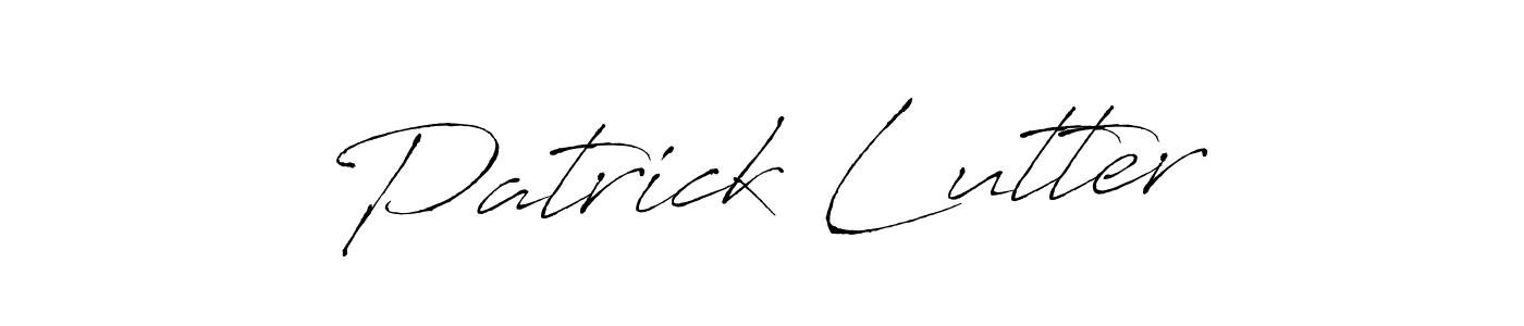 Also You can easily find your signature by using the search form. We will create Patrick Lutter name handwritten signature images for you free of cost using Antro_Vectra sign style. Patrick Lutter signature style 6 images and pictures png
