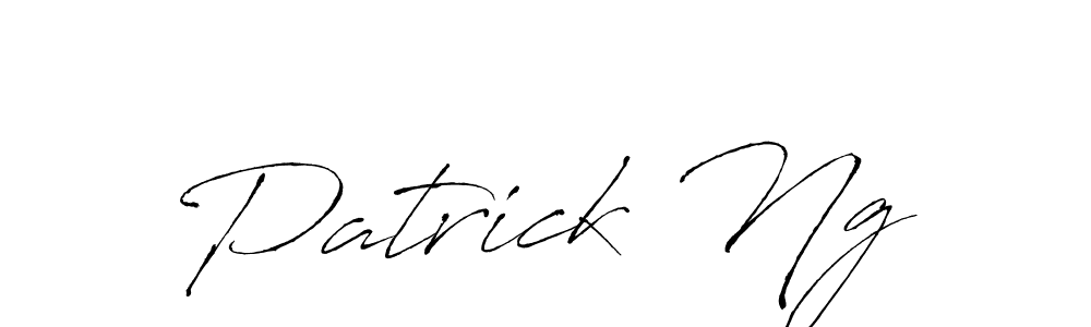 Use a signature maker to create a handwritten signature online. With this signature software, you can design (Antro_Vectra) your own signature for name Patrick Ng. Patrick Ng signature style 6 images and pictures png