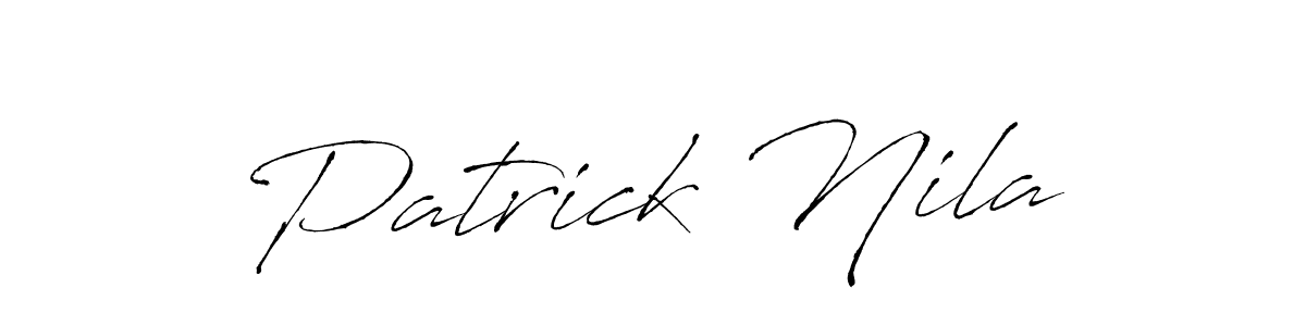 Make a beautiful signature design for name Patrick Nila. Use this online signature maker to create a handwritten signature for free. Patrick Nila signature style 6 images and pictures png