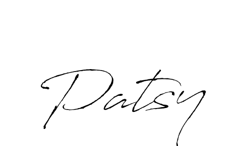 You should practise on your own different ways (Antro_Vectra) to write your name (Patsy) in signature. don't let someone else do it for you. Patsy signature style 6 images and pictures png