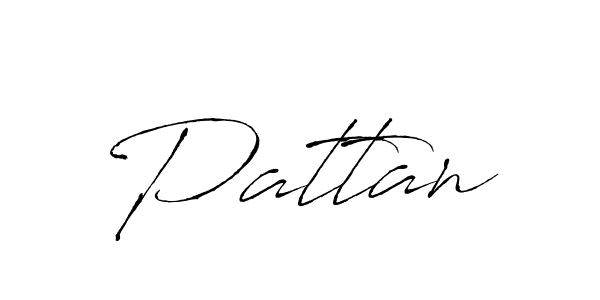 How to make Pattan signature? Antro_Vectra is a professional autograph style. Create handwritten signature for Pattan name. Pattan signature style 6 images and pictures png