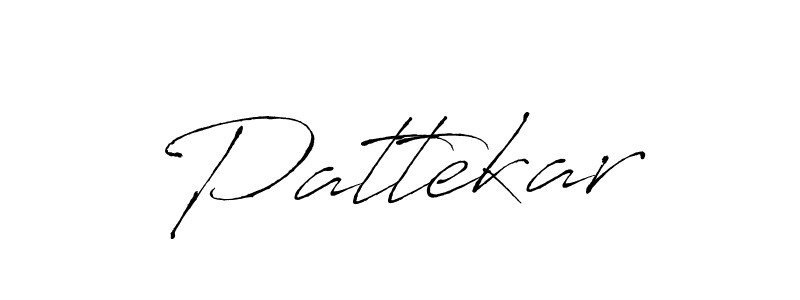 Pattekar stylish signature style. Best Handwritten Sign (Antro_Vectra) for my name. Handwritten Signature Collection Ideas for my name Pattekar. Pattekar signature style 6 images and pictures png