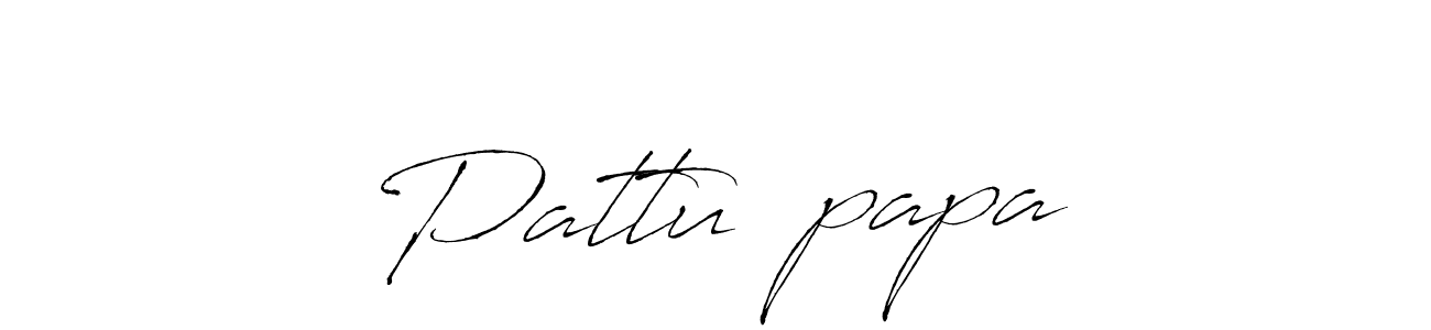 This is the best signature style for the Pattu ❤papa name. Also you like these signature font (Antro_Vectra). Mix name signature. Pattu ❤papa signature style 6 images and pictures png
