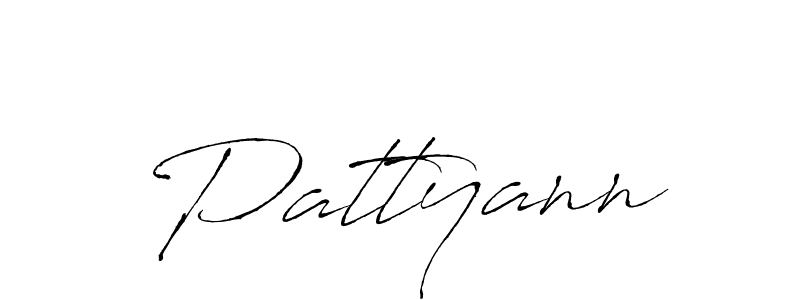 The best way (Antro_Vectra) to make a short signature is to pick only two or three words in your name. The name Pattyann include a total of six letters. For converting this name. Pattyann signature style 6 images and pictures png