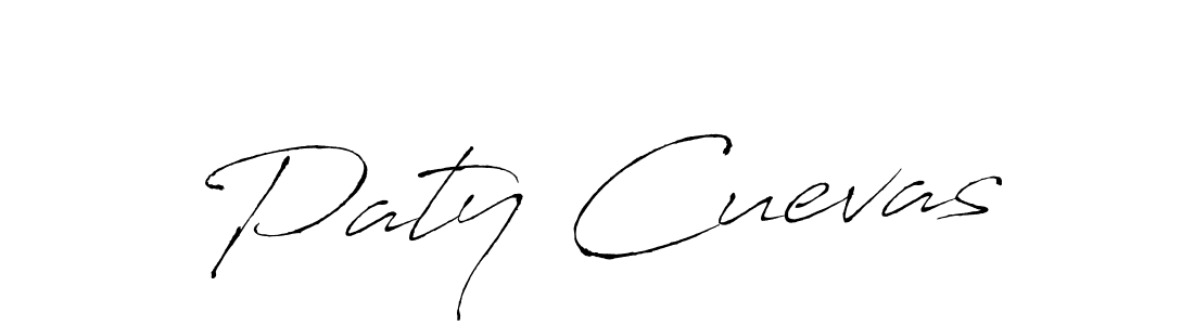 if you are searching for the best signature style for your name Paty Cuevas. so please give up your signature search. here we have designed multiple signature styles  using Antro_Vectra. Paty Cuevas signature style 6 images and pictures png