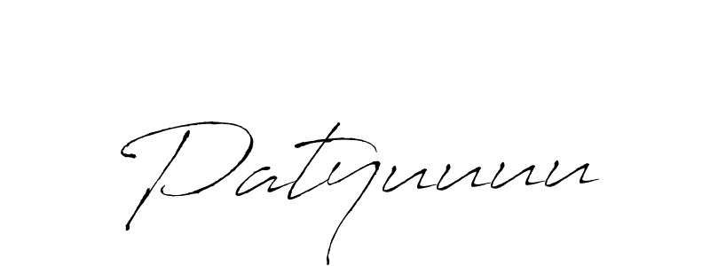 You should practise on your own different ways (Antro_Vectra) to write your name (Patyuuuu) in signature. don't let someone else do it for you. Patyuuuu signature style 6 images and pictures png