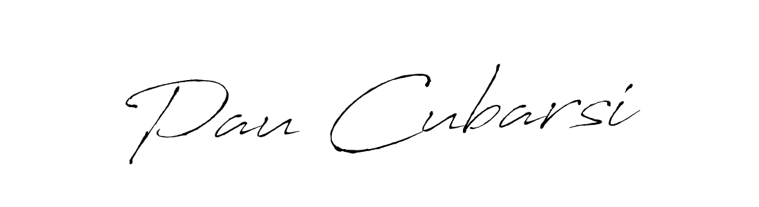 How to make Pau Cubarsi name signature. Use Antro_Vectra style for creating short signs online. This is the latest handwritten sign. Pau Cubarsi signature style 6 images and pictures png