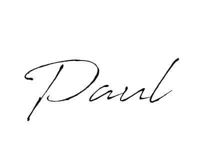Make a beautiful signature design for name Paul. With this signature (Antro_Vectra) style, you can create a handwritten signature for free. Paul signature style 6 images and pictures png