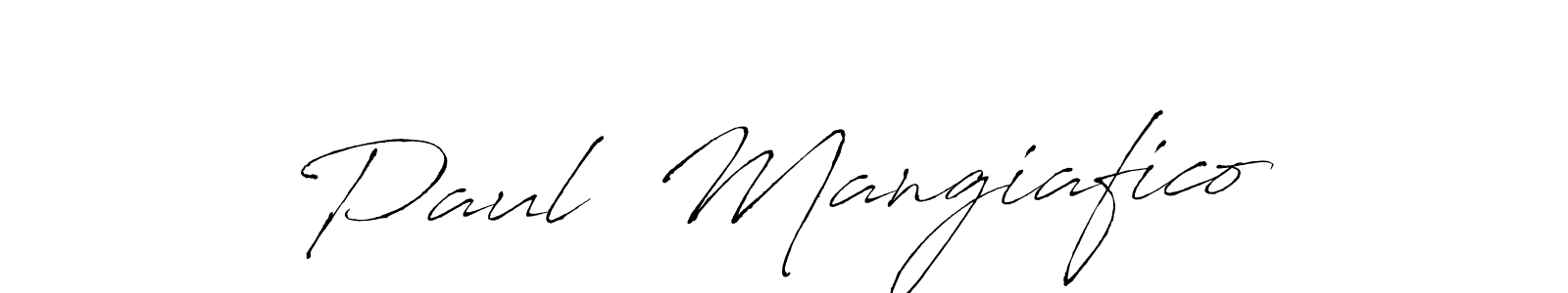 The best way (Antro_Vectra) to make a short signature is to pick only two or three words in your name. The name Paul  Mangiafico include a total of six letters. For converting this name. Paul  Mangiafico signature style 6 images and pictures png