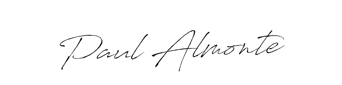 You should practise on your own different ways (Antro_Vectra) to write your name (Paul Almonte) in signature. don't let someone else do it for you. Paul Almonte signature style 6 images and pictures png