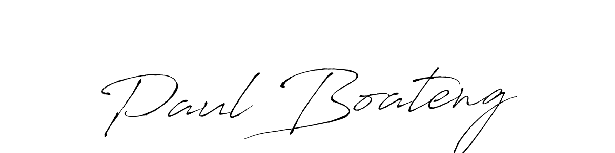 Create a beautiful signature design for name Paul Boateng. With this signature (Antro_Vectra) fonts, you can make a handwritten signature for free. Paul Boateng signature style 6 images and pictures png
