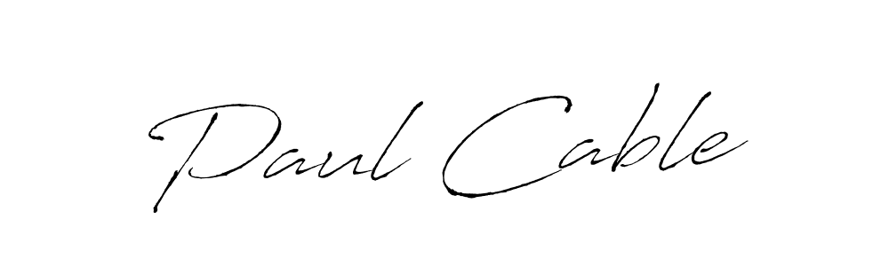 Also we have Paul Cable name is the best signature style. Create professional handwritten signature collection using Antro_Vectra autograph style. Paul Cable signature style 6 images and pictures png