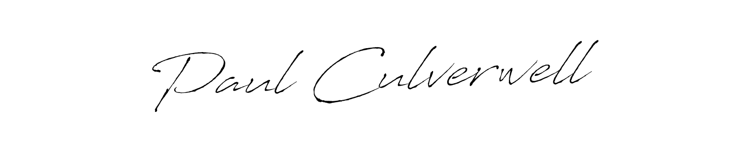 Design your own signature with our free online signature maker. With this signature software, you can create a handwritten (Antro_Vectra) signature for name Paul Culverwell. Paul Culverwell signature style 6 images and pictures png
