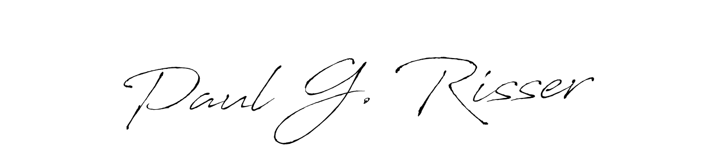 It looks lik you need a new signature style for name Paul G. Risser. Design unique handwritten (Antro_Vectra) signature with our free signature maker in just a few clicks. Paul G. Risser signature style 6 images and pictures png