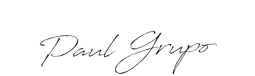 It looks lik you need a new signature style for name Paul Grupo. Design unique handwritten (Antro_Vectra) signature with our free signature maker in just a few clicks. Paul Grupo signature style 6 images and pictures png