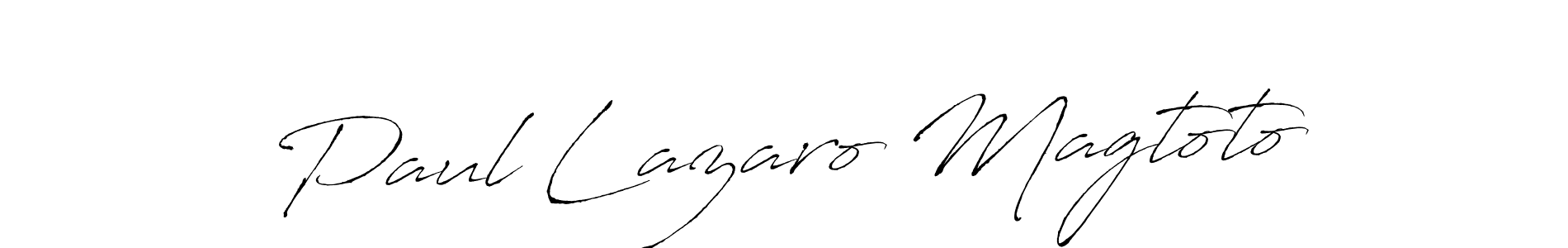 Similarly Antro_Vectra is the best handwritten signature design. Signature creator online .You can use it as an online autograph creator for name Paul Lazaro Magtoto. Paul Lazaro Magtoto signature style 6 images and pictures png