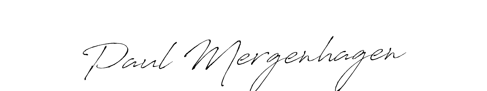 Make a beautiful signature design for name Paul Mergenhagen. With this signature (Antro_Vectra) style, you can create a handwritten signature for free. Paul Mergenhagen signature style 6 images and pictures png