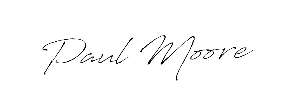 How to make Paul Moore signature? Antro_Vectra is a professional autograph style. Create handwritten signature for Paul Moore name. Paul Moore signature style 6 images and pictures png