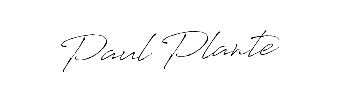 Create a beautiful signature design for name Paul Plante. With this signature (Antro_Vectra) fonts, you can make a handwritten signature for free. Paul Plante signature style 6 images and pictures png