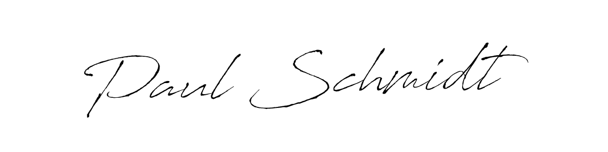 Paul Schmidt stylish signature style. Best Handwritten Sign (Antro_Vectra) for my name. Handwritten Signature Collection Ideas for my name Paul Schmidt. Paul Schmidt signature style 6 images and pictures png