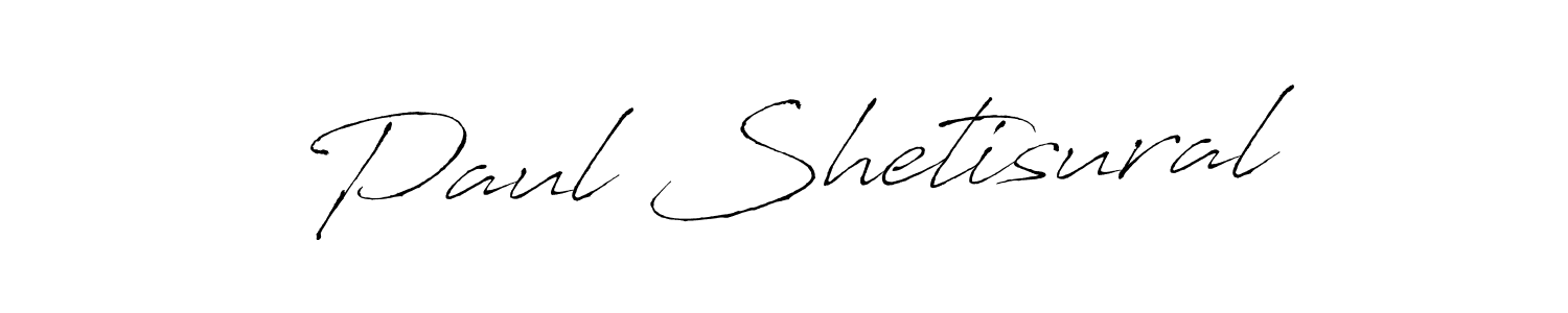 Similarly Antro_Vectra is the best handwritten signature design. Signature creator online .You can use it as an online autograph creator for name Paul Shetisural. Paul Shetisural signature style 6 images and pictures png